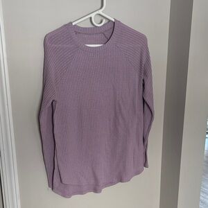 American Eagle Outfitters Lavender Crew Neck Sweater